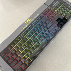 ONN LED GAMING KEYBOARD - 104 KEYS NEW